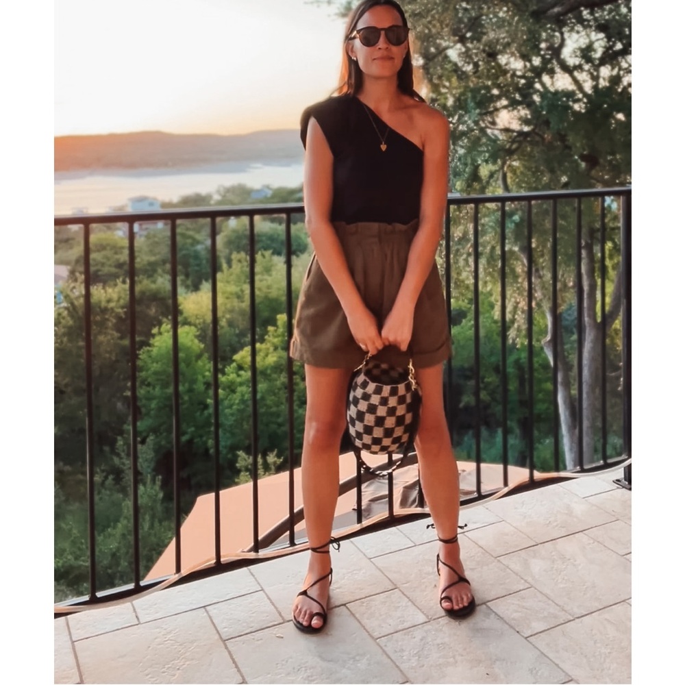 Clare V. Pot De Miel checkered bag NEW - Picture 15 of 15